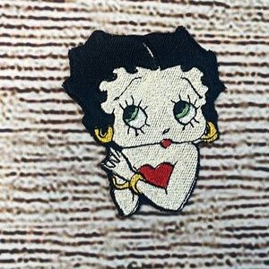 Betty boop iron on patch